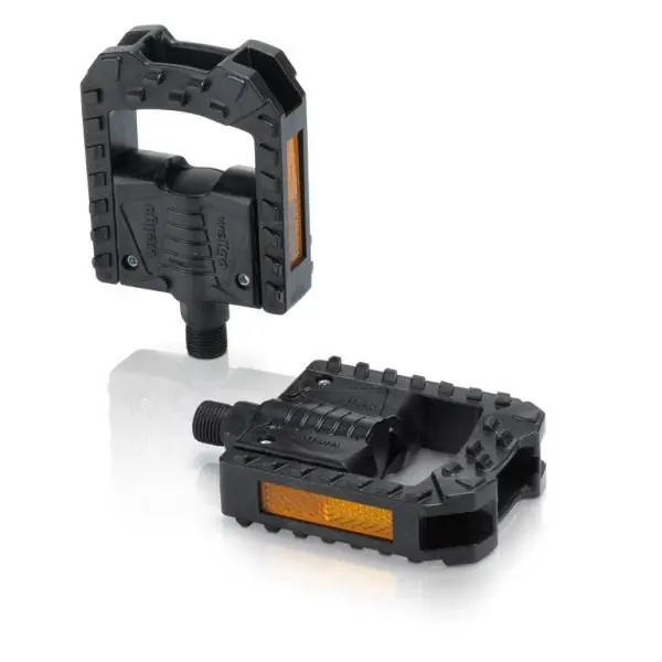 XLC F01 Taitettava Polkimet Muovi - Musta Alennus