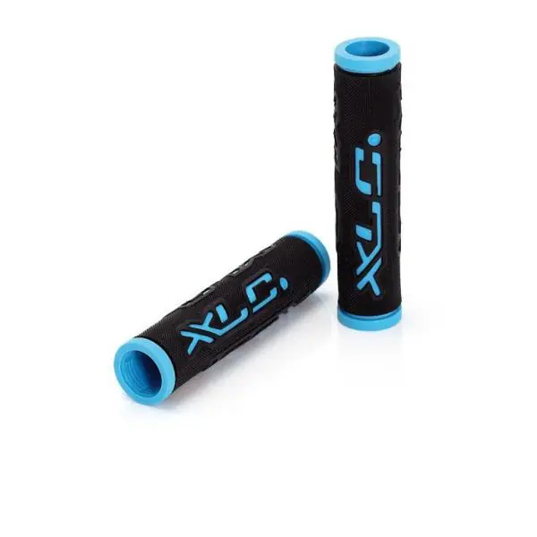 XLC Kaksois Color GRG07 Kahvat 125mm - Musta/Sininen Viimeinen Mahdollisuus