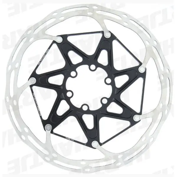 Uutuus Sram Centerline X Jarrulevy Ø180mm 6-Reikä - Musta/Hopea