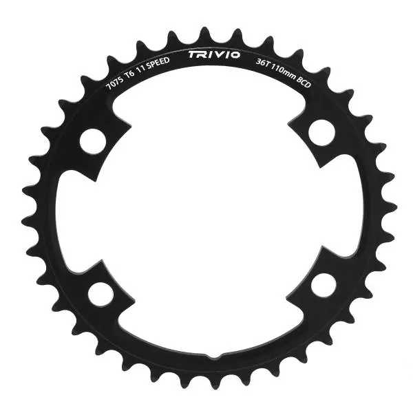 Erikoistarjous Trivio Race Hammaspyörä 36 Hampaat 11S Bcd 110mm - Musta