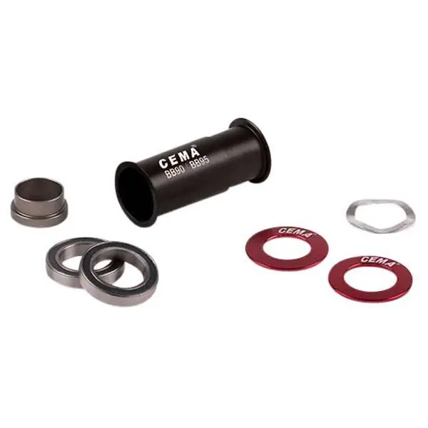Cema Inox BB90/95 Sovitin Shimano - Punainen Tilaa Nyt