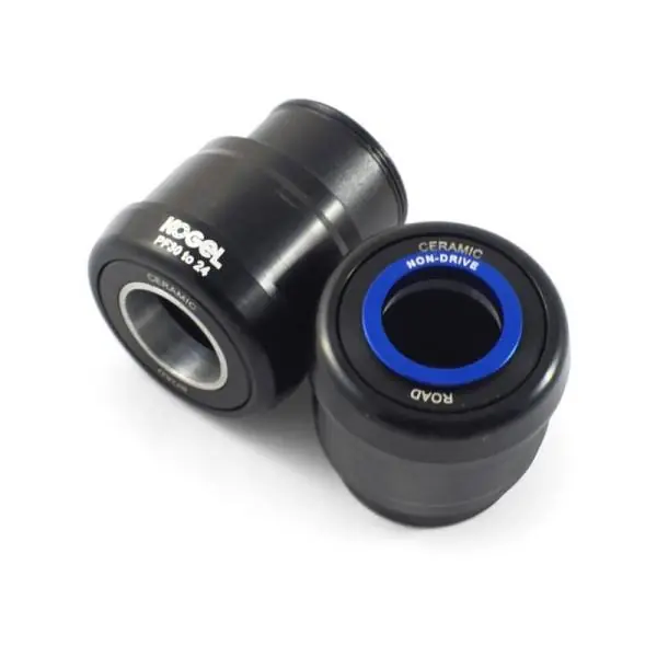 Tehdashinta Kuula PF30 MTB Keraaminen Sovitin 24mm GXP - Musta
