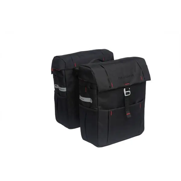 Tehdashinta New Looxs Vigo Kaksois Laukku 37L Racktime - Musta