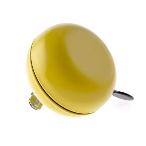 Ding Dong Polkupyörän Kello Ø80mm - Keltainen Bestseller