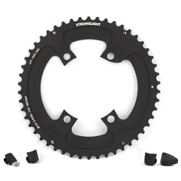 Merkkituote Stronglight CT2 Hammaspyörä 50T Bcd 110mm - Musta