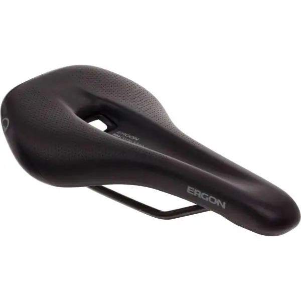 Ergon SM Comp Polkupyörän Satula Miehet S/M - Musta Aito